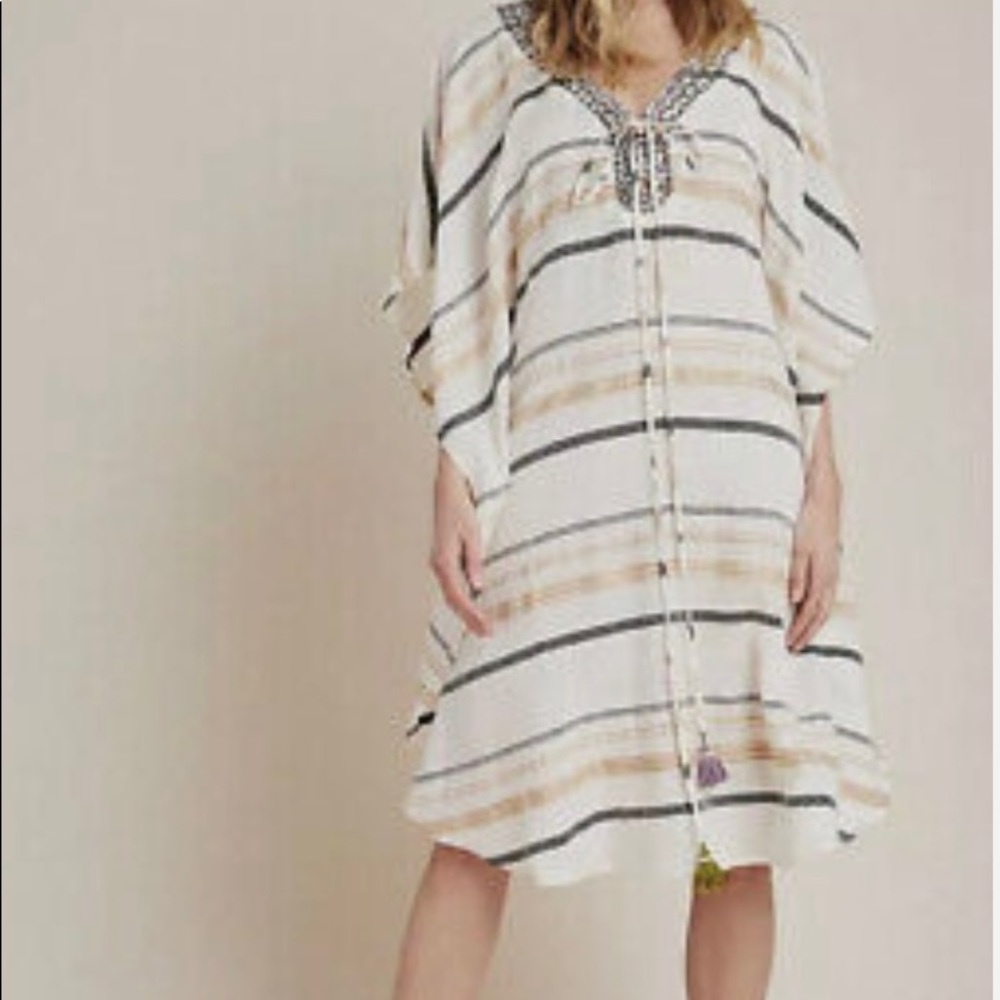 ANTHROPOLOGIE  ‘DUET’ Caftan OS **Never Been Worn**